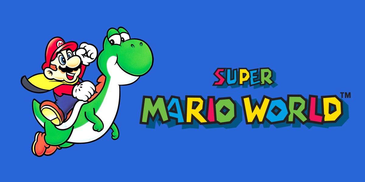 en-tête de Super Mario World