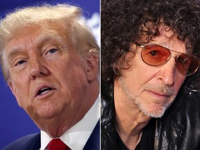 Donald Trump et Howard Stern