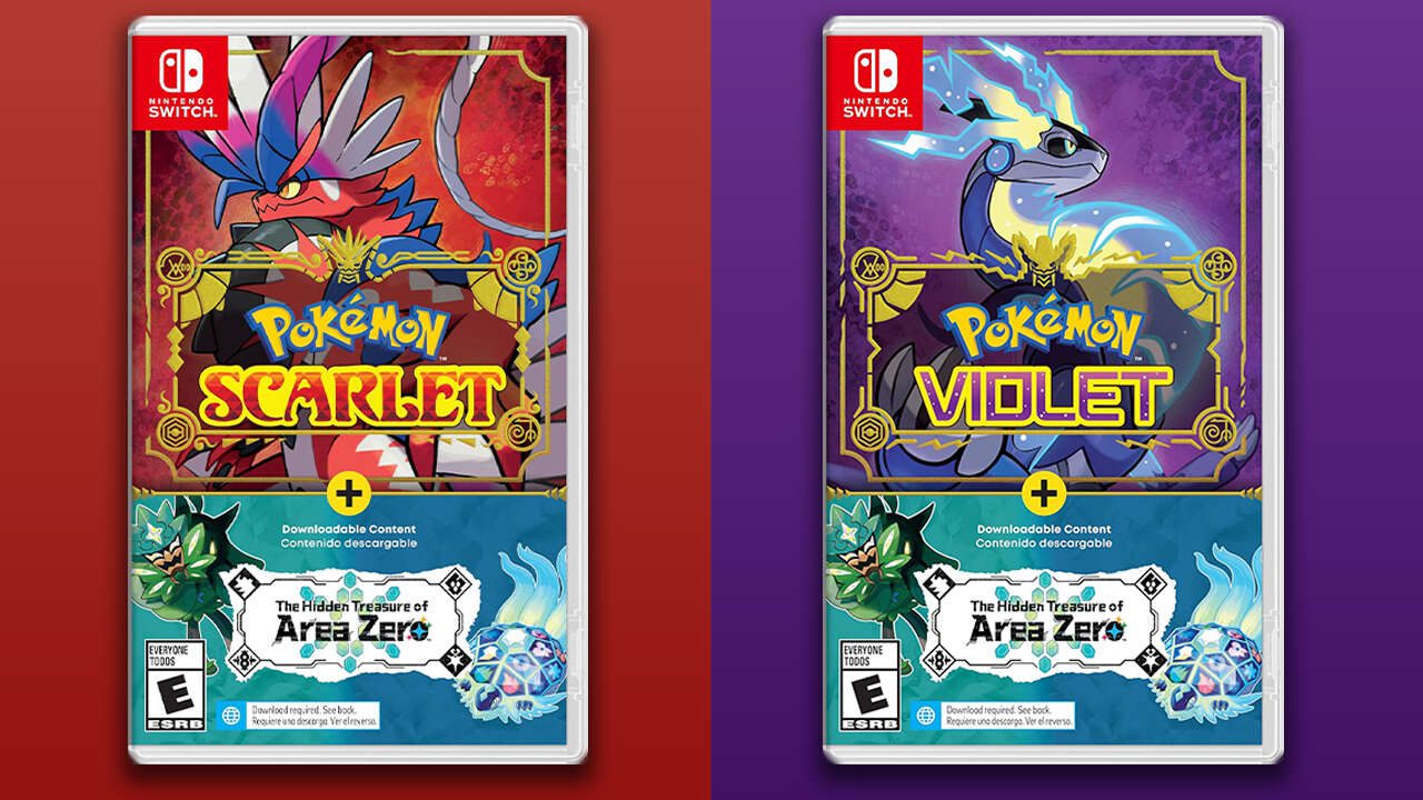 Pokemon Scarlet et Violet obtiennent de nouvelles versions physiques avec du contenu d'extension
