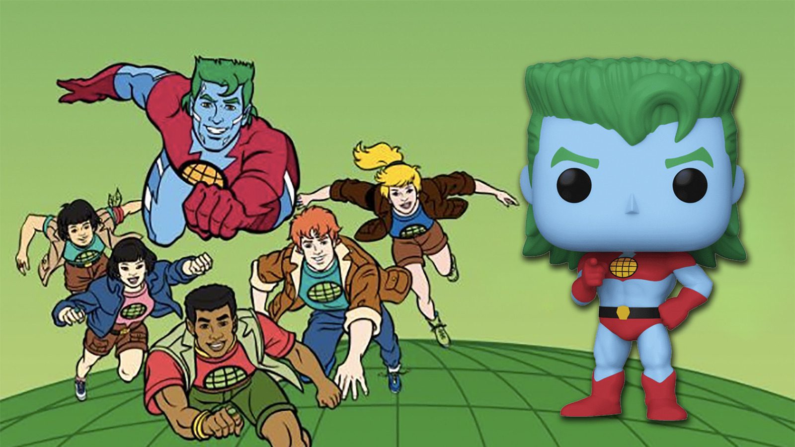 Cool Stuff : les POP Captain Planet Funko sont là pour réduire la pollution à zéro
