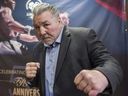 George Chuvalo pose pour un portrait en 2016.