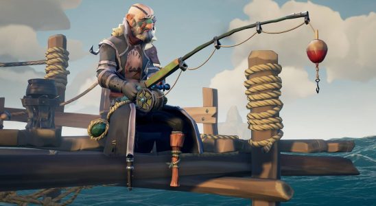 Sea of Thieves screenshot - going fishing