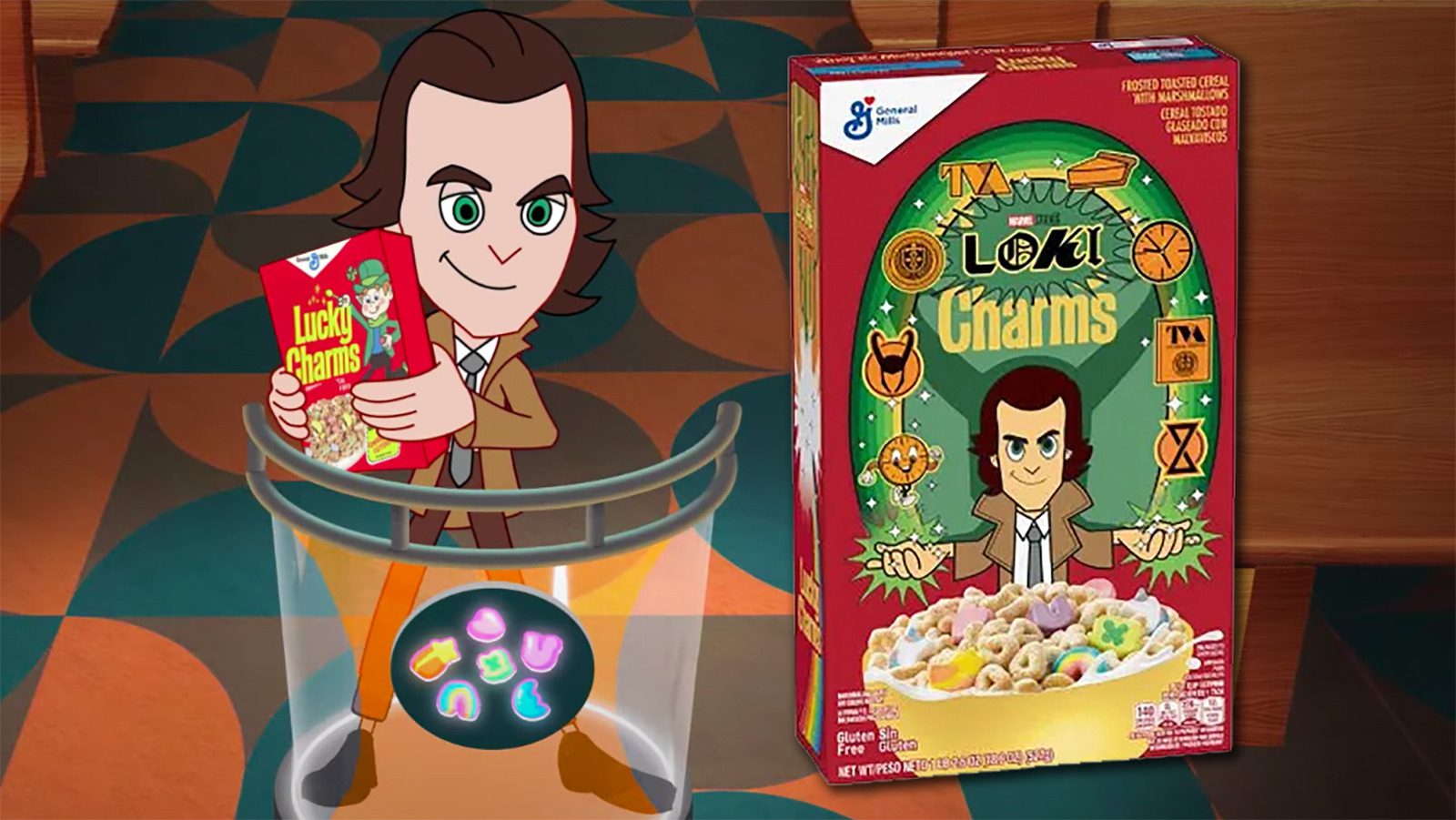 Trucs sympas : Loki provoque à nouveau des méfaits magiques avec une nouvelle boîte de céréales Lucky Charms
