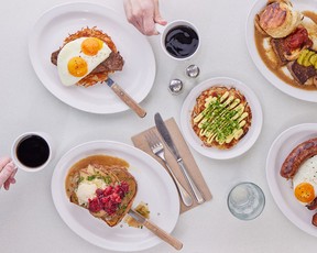 Un petit-déjeuner à tartiner au White Lily Diner