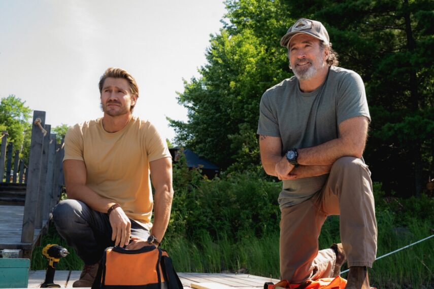 Chad Michael Murray et Scott Patterson — « Sullivan's Crossing »