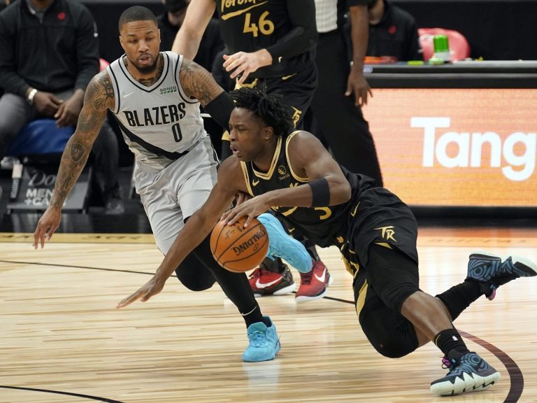 L’OG Anunoby des Raptors s’est amusé aux dépens de Damian Lillard