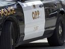 Une voiture de police de la Police provinciale de l'Ontario.