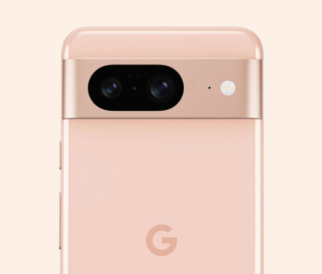 Le Pixel 8. 