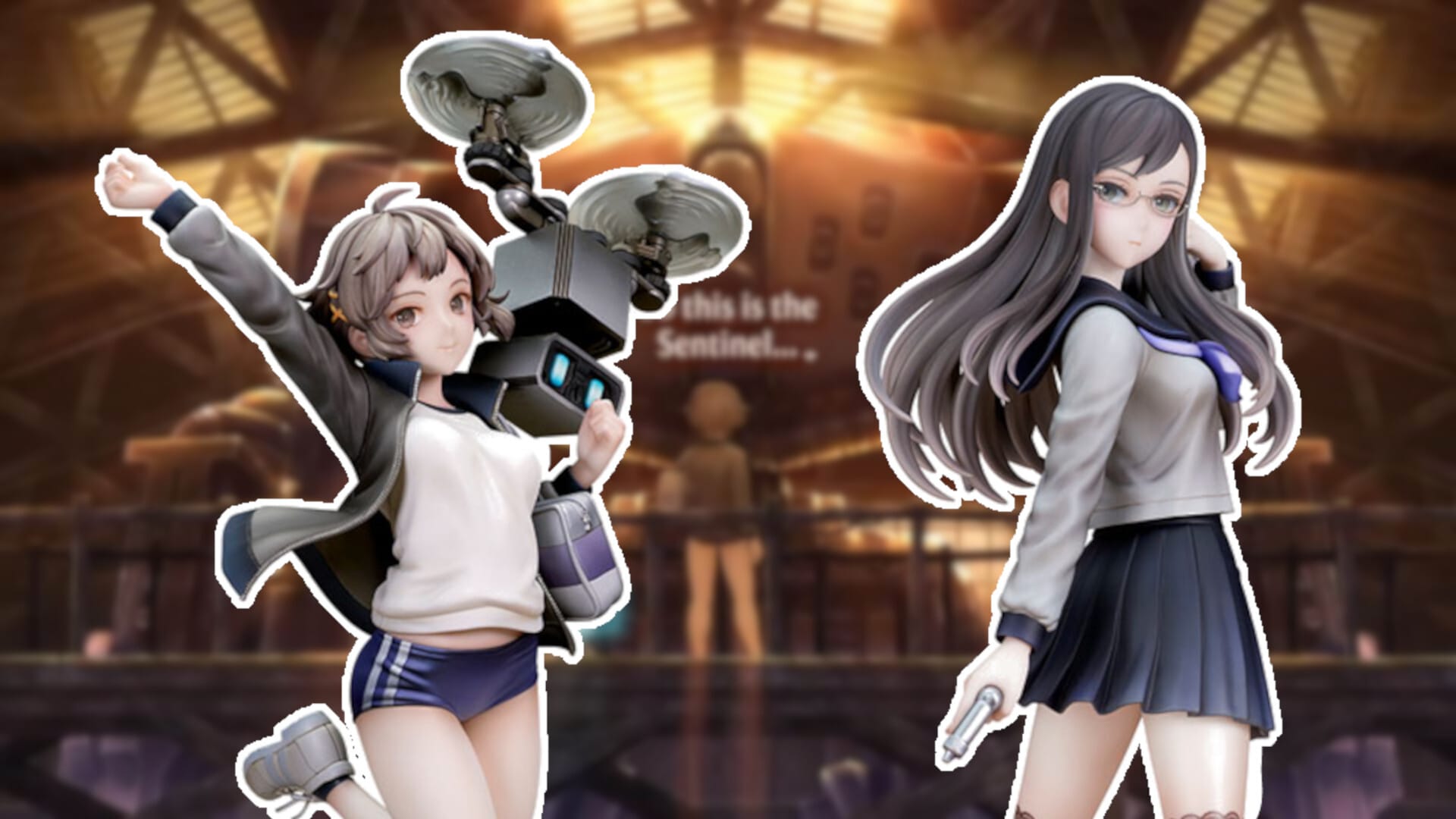 13 Sentinels : les magnifiques figurines Minami et Megumi d'Aegis Rim disponibles en précommande
