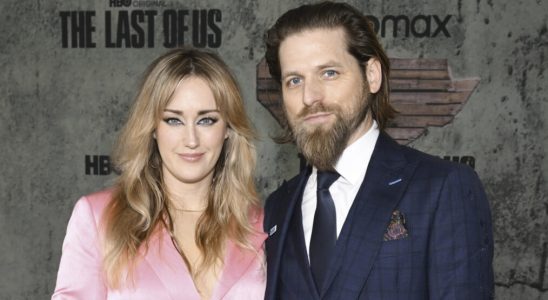 Ashley Johnson and Brian Foster