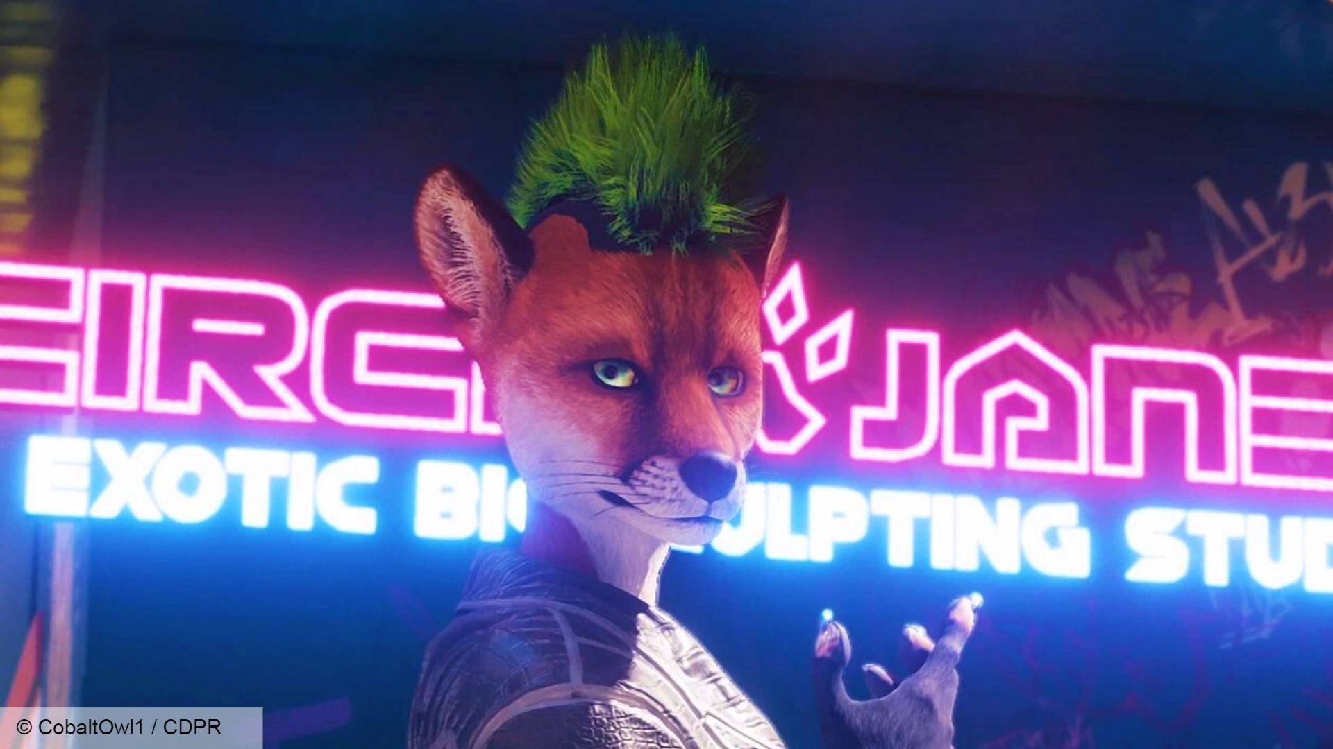 Cyberpunk 2077 a désormais des furries, et ils sont canon
