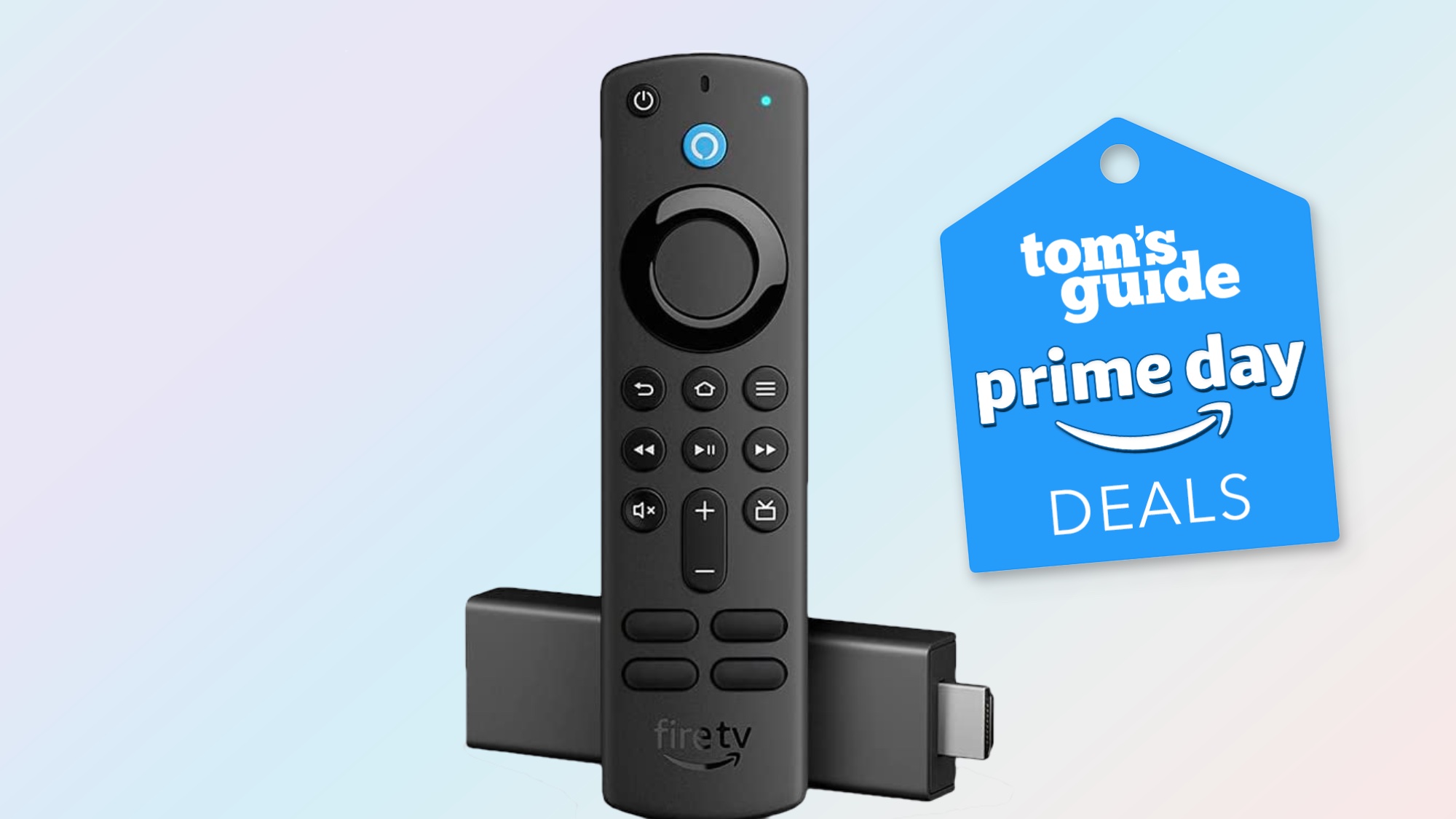 Fire TV Stick 4K avec étiquette d’offre Prime Day