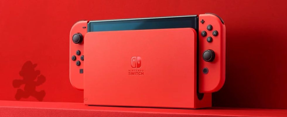 Le lancement du Switch OLED « Mario Red Edition » double les ventes du système au Japon