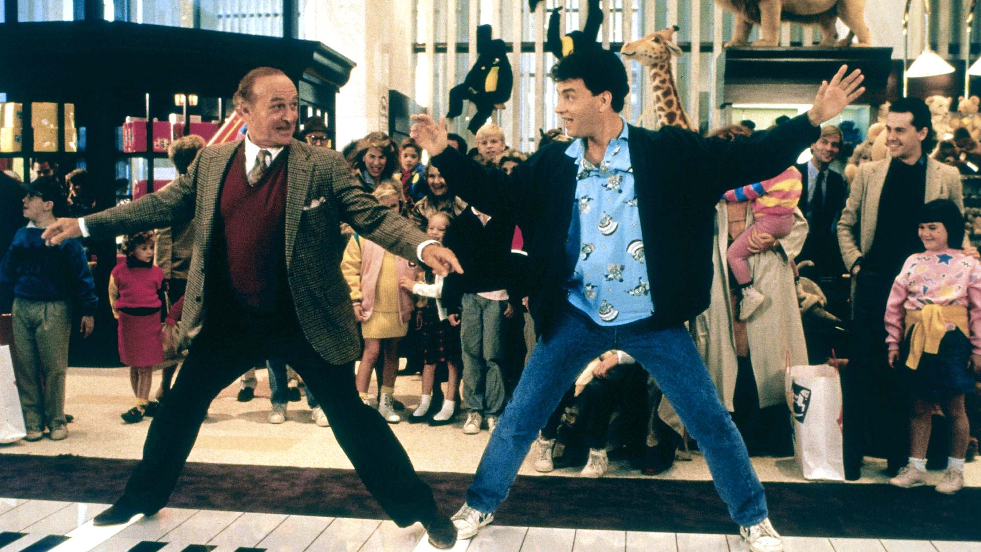 Robert Loggia et Tom Hanks dans Big