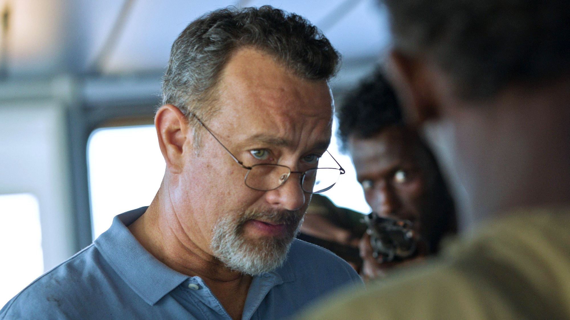 Tom Hanks dans Capitaine Phillips