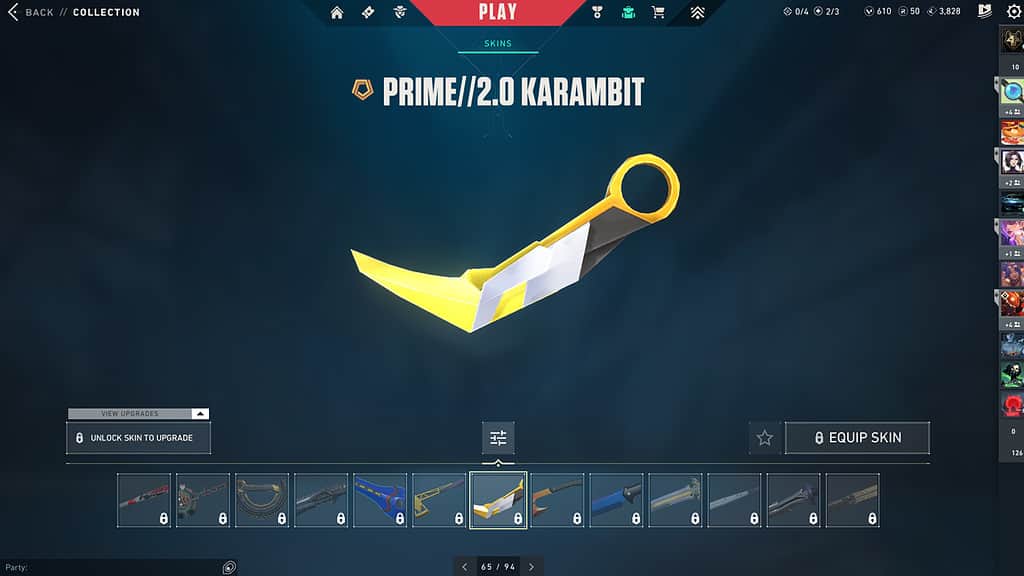 Valorant Prime 2.0 Karambit