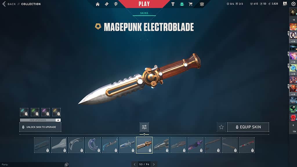 Valorant Magepunk Electroblade