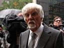 Bernie Ecclestone, ancien chef de la Formule 1, arrive au tribunal de la Couronne de Southwark, dans le centre de Londres.