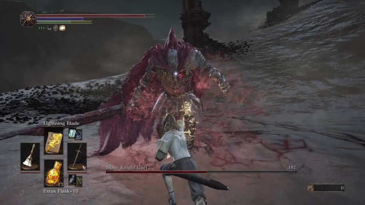 Slave Knight Gael fait partie des meilleurs combats de boss de la série.