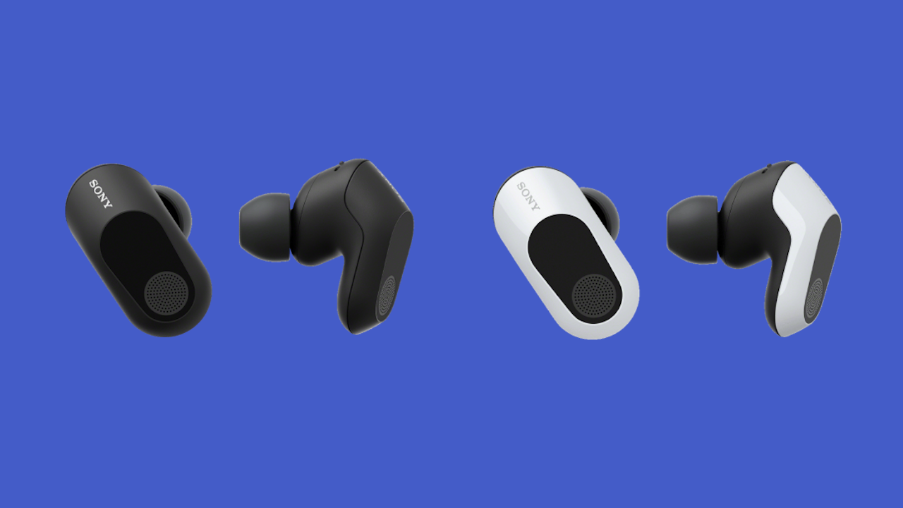 Les Inzone Buds de Sony sont disponibles dans une palette de couleurs noir ou blanc/noir.