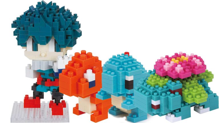 Obtenez ces adorables ensembles Nanoblock Pokemon et My Hero Academia à bas prix
