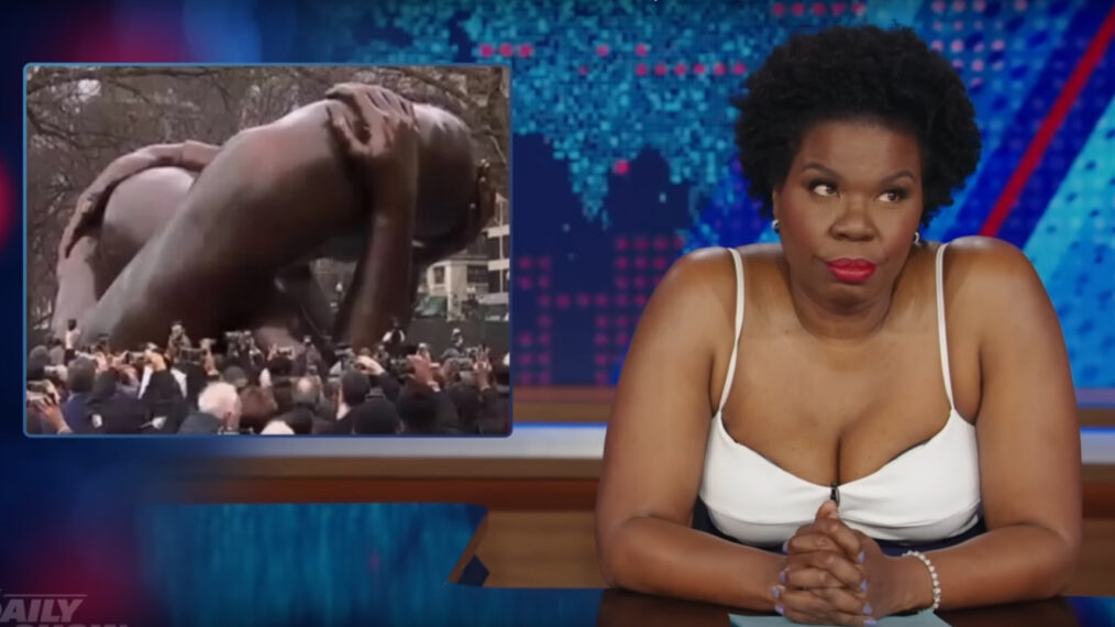 Leslie Jones anime le Daily Show