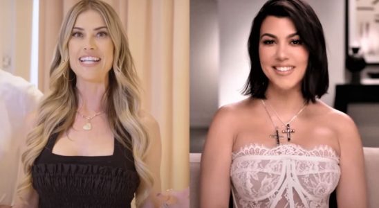 Christina Hall gives HGTV a tour of her home. Kourtney Kardashian on The Kardashians.