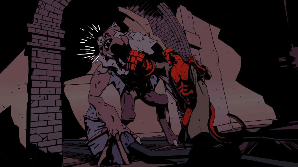 Hellboy Web du Wyrd |  Coup de poing de chauve-souris