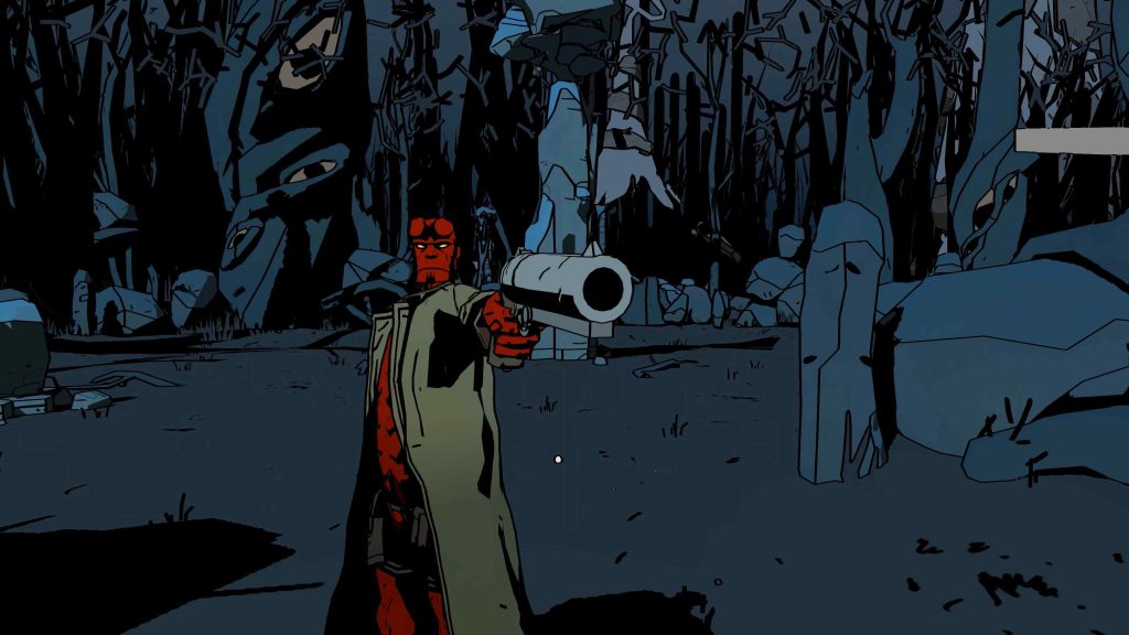 Hellboy Web du Wyrd |  Pistolet pointu