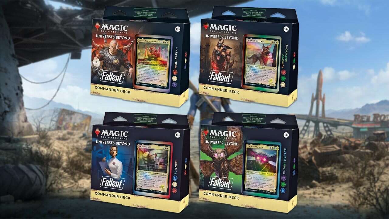 Les précommandes de Magic: The Gathering x Fallout Commander Deck sont désormais en ligne sur Amazon
