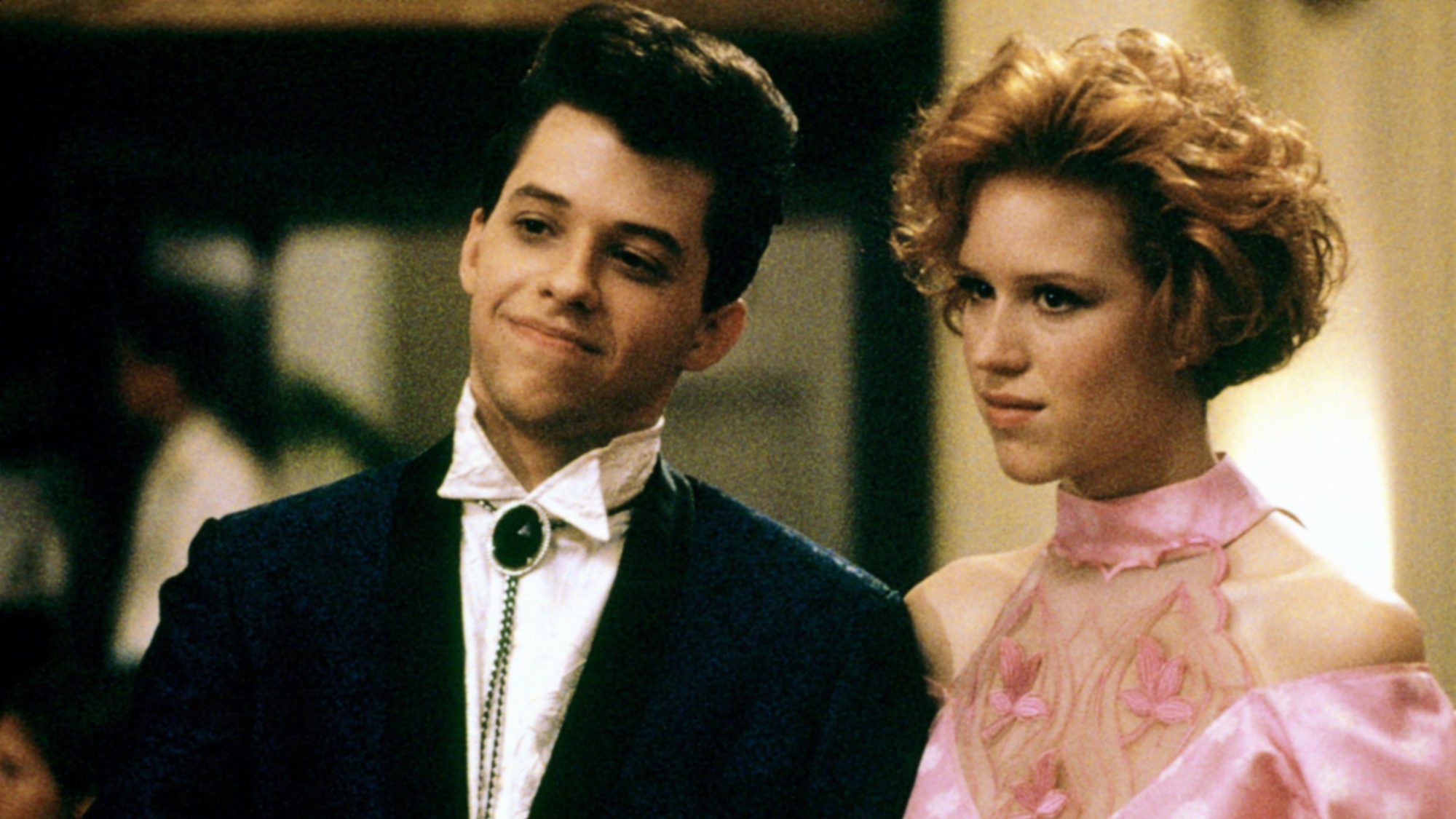 Jon Cryer et Molly Ringwald dans Pretty in Pink