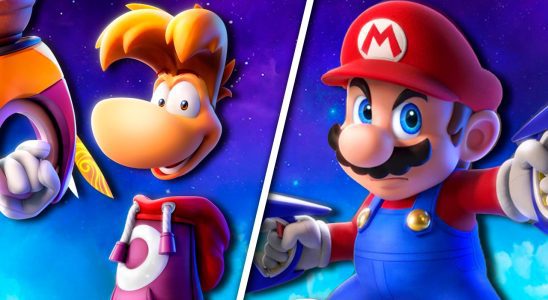 Pourquoi Mario n'est pas jouable dans le DLC Mario + Lapins Crétins Sparks of Hope Rayman