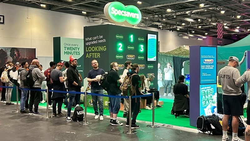 Specsavers a attiré la plus grande foule à l'EGX 2023