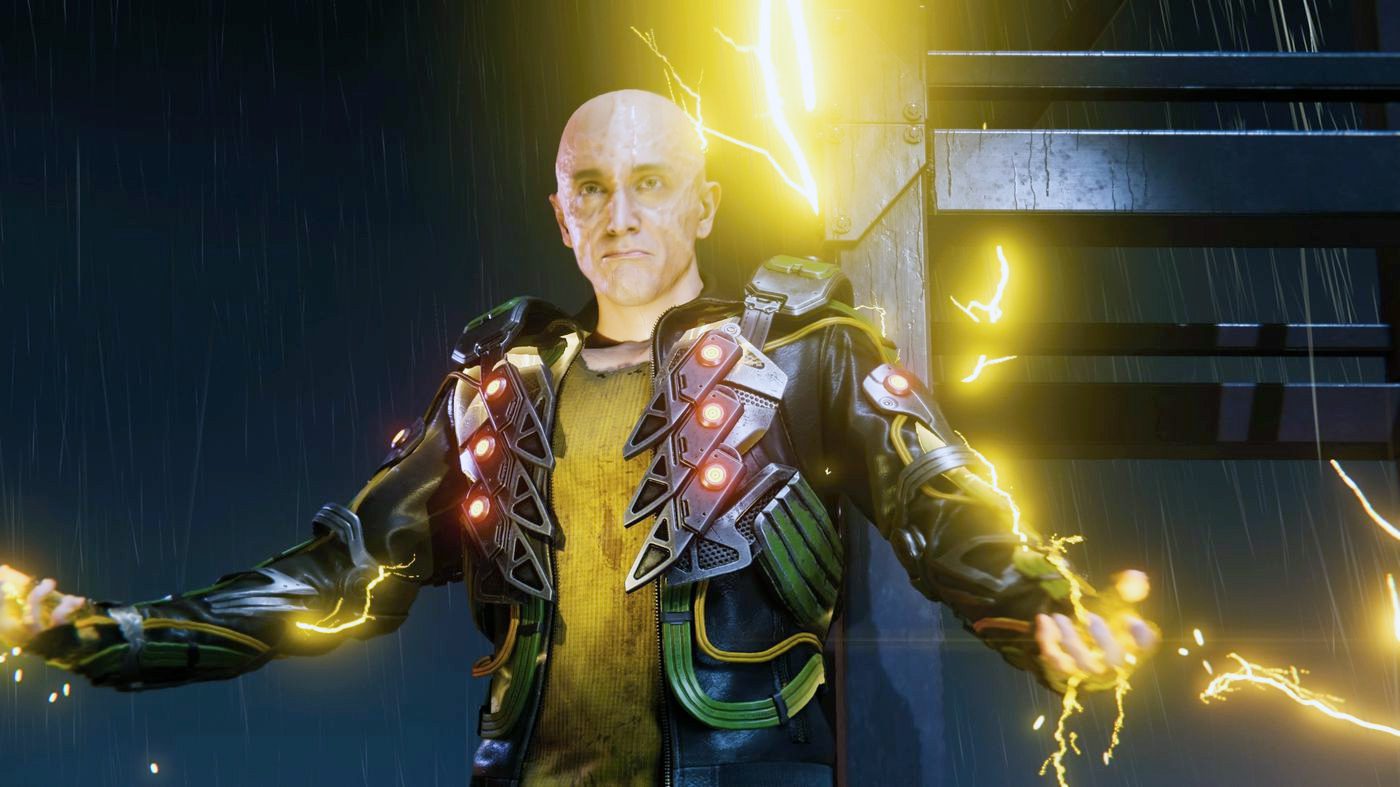 An image of Electro in Marvel's Spider-Man as part of an article on if he is dead in the sequel.