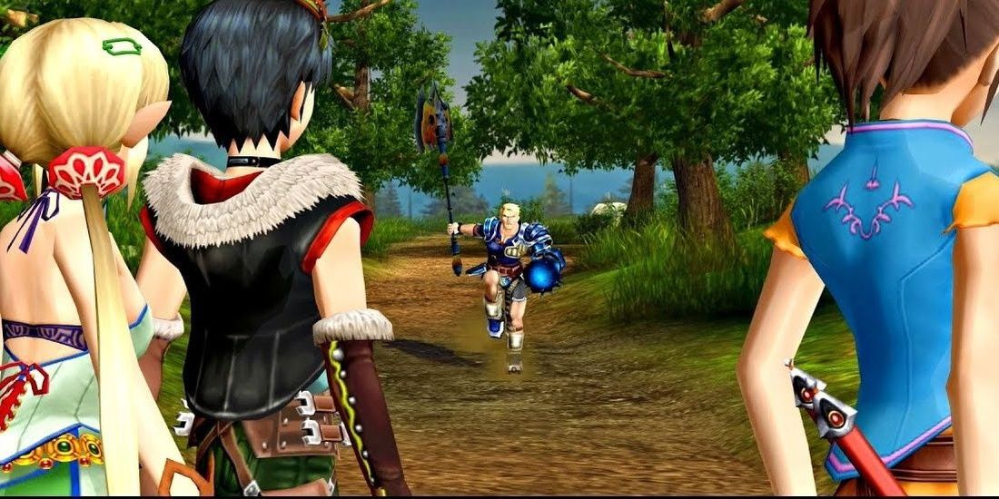 Yuki et le gang se font attaquer dans Grandia 3 Cropped-1