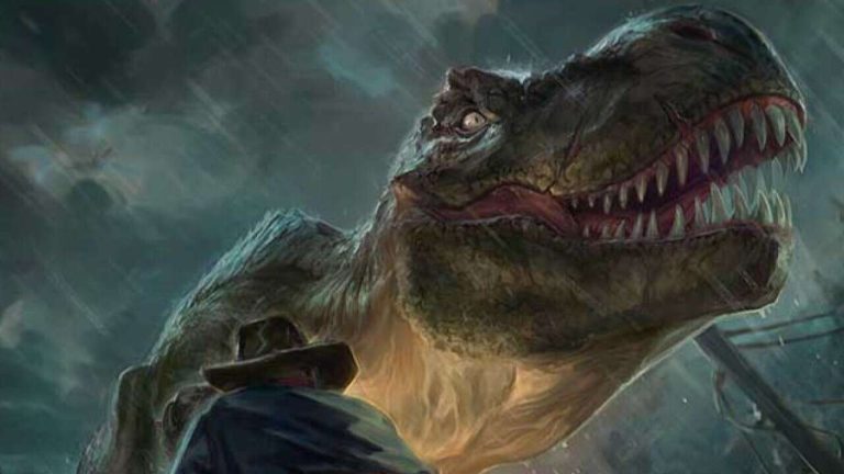 Voici quatre nouvelles cartes de Magic: The Gathering's Jurassic Park Crossover
