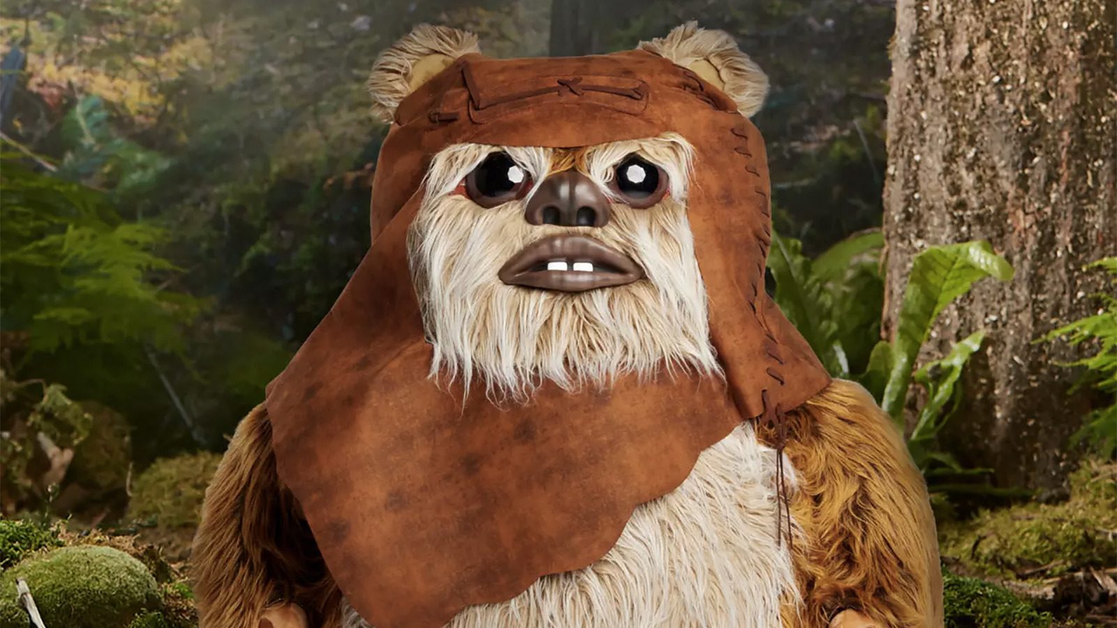 Trucs cool : Disney propose un guichet grandeur nature, la peluche Ewok, pour le 40e anniversaire du retour du Jedi
