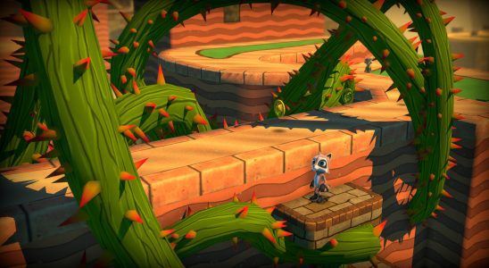 Le jeu de plateforme Collectathon 3D Raccoo Venture se dirige vers Switch