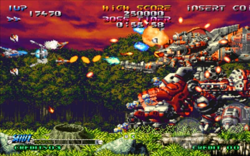 Étoile flamboyante Neo Geo