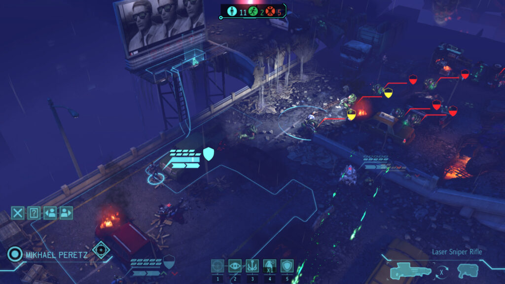 XCOM : capture d'écran de l'ennemi inconnu