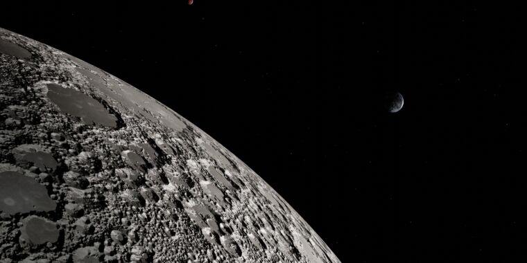 C’est ainsi que nous pourrions éventuellement construire des routes pavées sur la Lune