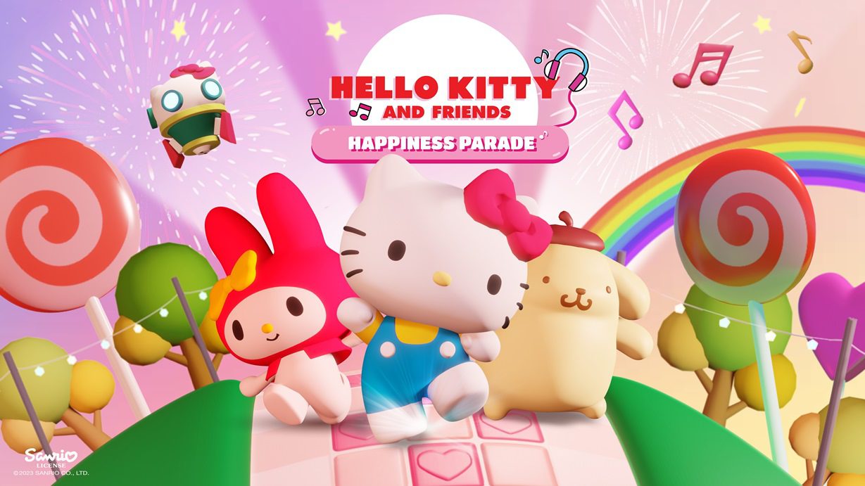 Bande-annonce de lancement de Hello Kitty et ses amis Happiness Parade Switch
