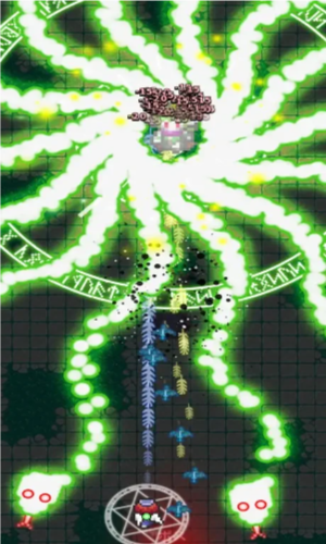 Bataille de boss de Bullet Hell Heroes