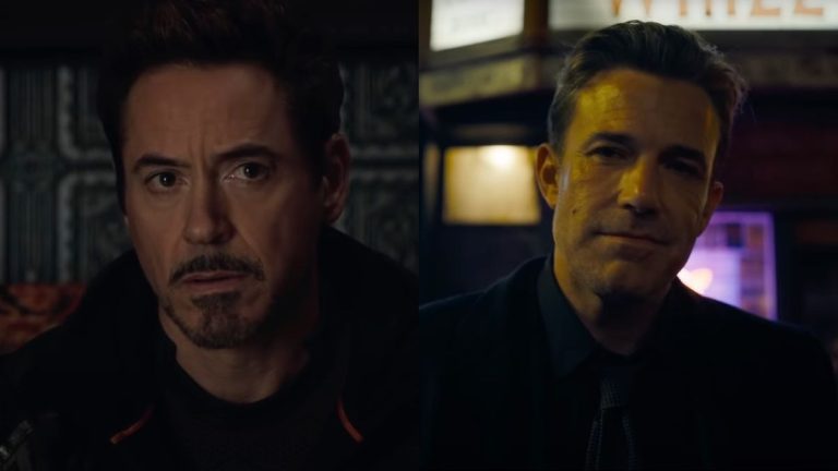  AI met Robert Downey Jr dans le costume de Batman et Ben Affleck dans celui d'Iron Man.  Honnêtement, l'un d'eux a l'air mieux
