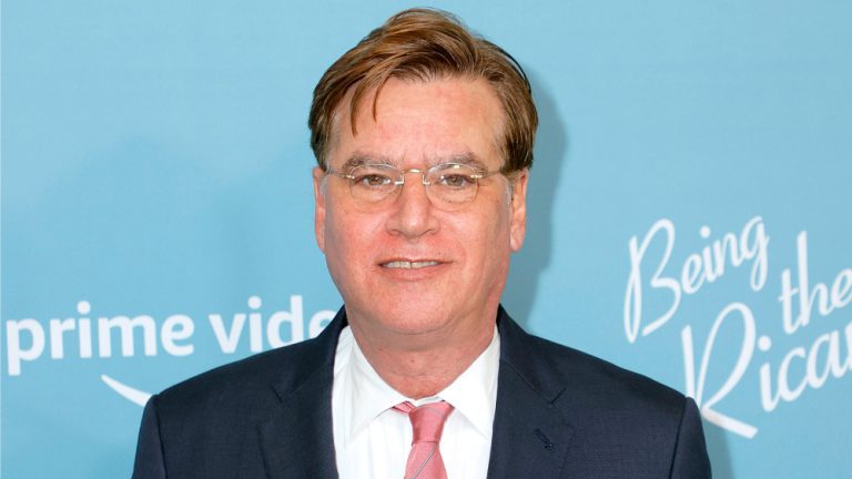 NEW YORK, NEW YORK - DECEMBER 02: Aaron Sorkin attends the "Being The Ricardos" New York Premiere at Jazz at Lincoln Center on December 02, 2021 in New York City. (Photo by Michael Loccisano/Getty Images)