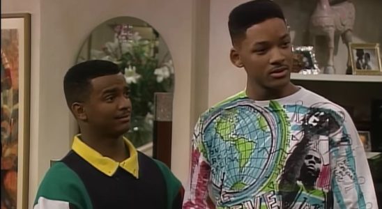 Alfonso Ribeiro and Will Smith on The Fresh Prince of Bel-Air screenshot.