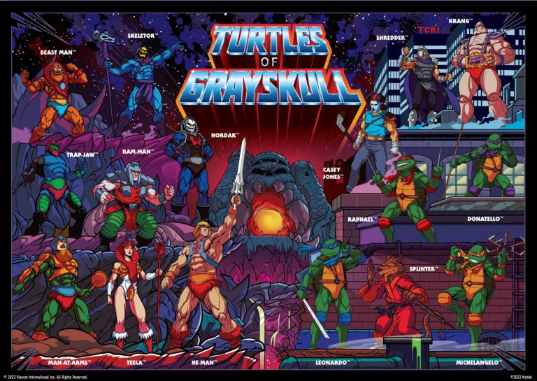 Annonce de la gamme de jouets Turtles of Grayskull