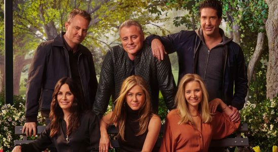 The cast of Friends for Friends: The Reunion