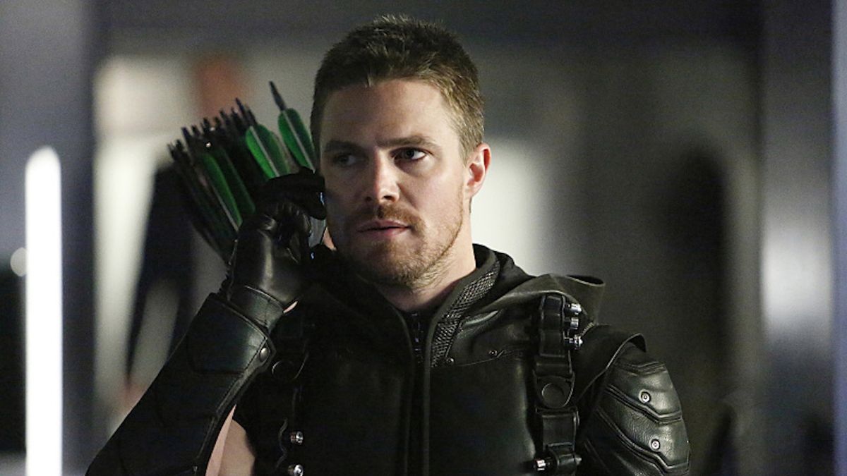 Stephen Amell as Oliver Queen in Arrow