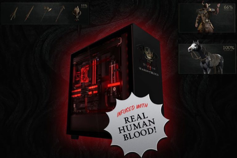 Blizzard tirera au sort un PC infusé de sang humain si les joueurs de Diablo IV font don de 666 litres